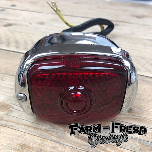 thumbnail image 2 of 1940-1953 Chevy Pickup Truck LED Tail Light Assembly – Left Side, Black Housing 2 of 5