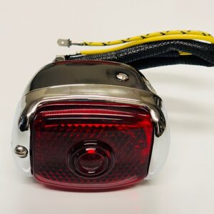 1940-53 Chevrolet / GMC Truck Tail Light Assembly, Black with Chrome Bezel, Left