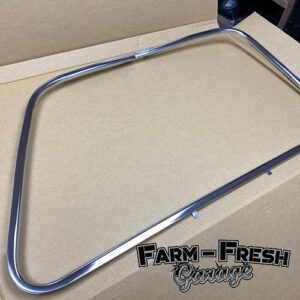 1947-55 Chevrolet / GMC Truck Exterior Door Moldings, Polished Stainless Steel
