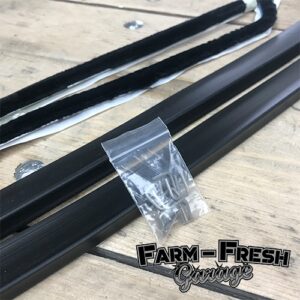 1947-50 Chevrolet / GMC Truck Door Window Anti-Rattle Set. Does Both Door Windows