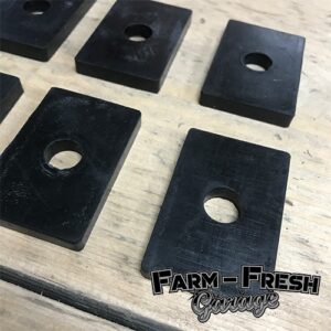 1947-53 Chevrolet / GMC Truck Long Bed Mounting Pad Set