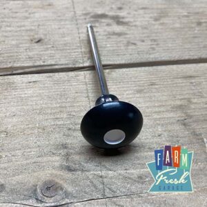 1954-55 Chevrolet Truck Headlight Switch Rod and Knob, Black