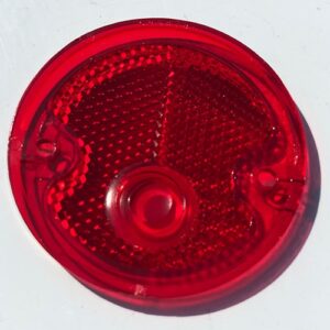 1954-55 1 st Chevrolet / GMC Truck Tail Light Lens Red, Plastic