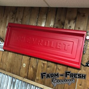 1954-87 Chevrolet Truck Tailgate "Chevrolet" - Stepside