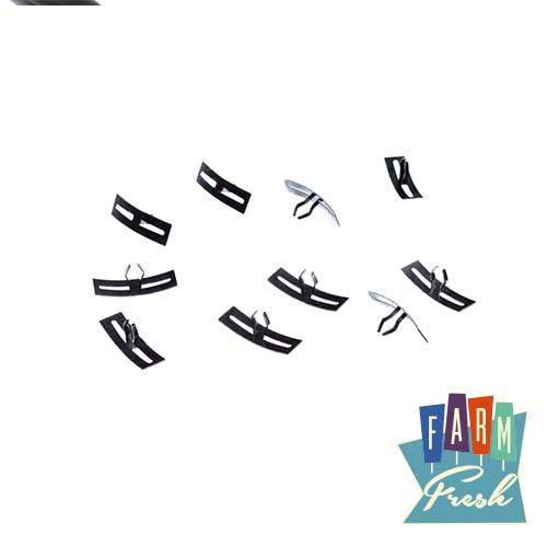 1955-59 Chevrolet / GMC Truck, Hood-to-Cowl Seal, with Retaining Clips - Image 2