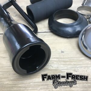1955-59 Chevrolet / GMC Truck Fuel Tank Filler Kit with Chrome Gas Cap