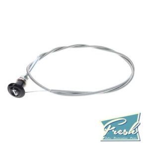 1955-59 Chevrolet / GMC Truck Choke Cable and Knob, Black
