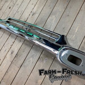 1958-59 Chevrolet Truck Grill, "Chevrolet" Chrome with Black Painted Details