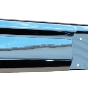 1967-72 Chevrolet / GMC Truck Rear Bumper, Chrome, Fleetside, Each. (2.5 MM thickness)