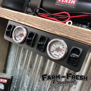 AirRide Suspension Airbag Paddle Valve - Gauge Switches