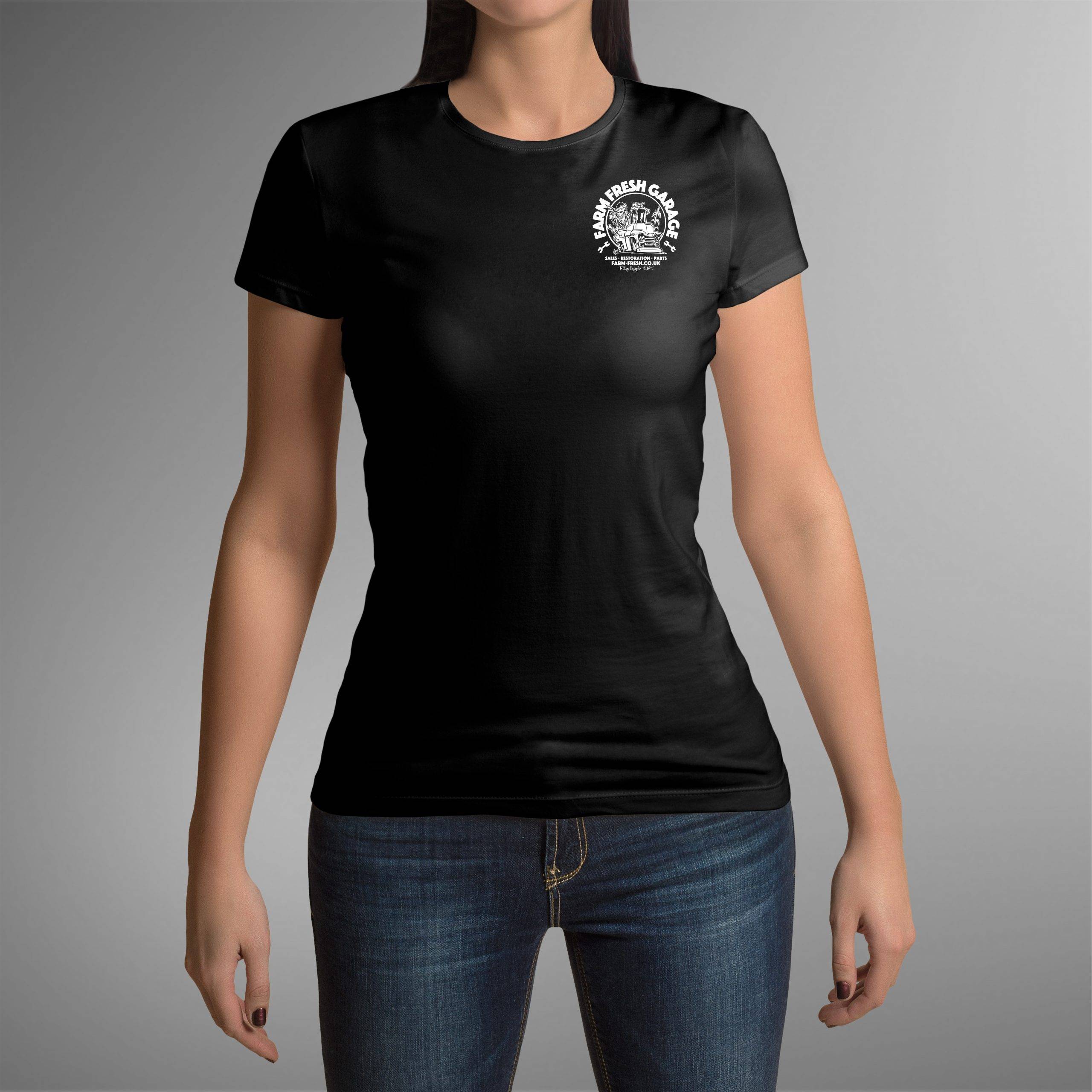 Ladies Crazy Apache Truck T-Shirts - Image 2