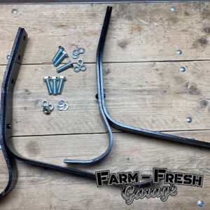 1947-55 1st Chevrolet / GMC Truck Front Bumper Brackets, with Frame Hardware