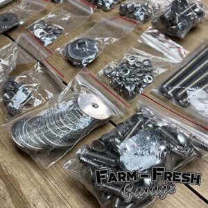 1947-50 Chevrolet / GMC Truck Bed Bolt Kit, 76-7/8" Shortbed, Stepside