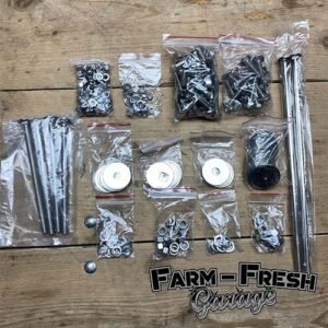 1951-53 Chevrolet / GMC Truck Long Stepside Polished Stainless Steel Bed Bolt Kit