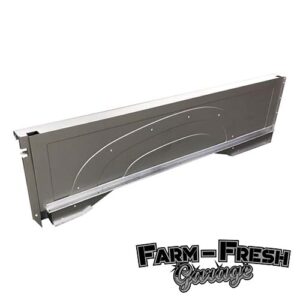 1954-55 1st Series Chevrolet / GMC Truck Bedside, LH, Stepside, Shortbed, With Stake Pocket Holes, Each.