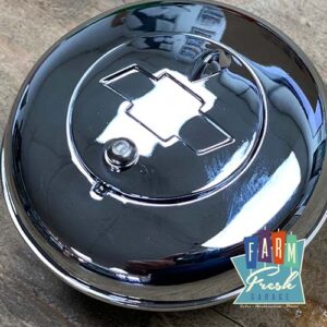 1938-71 Chevrolet Truck, "Bow-Tie" Embossed Locking Gas Cap