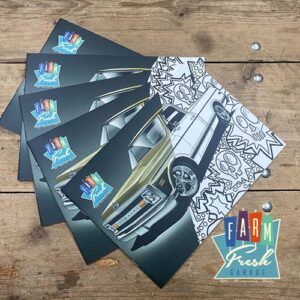 Farm Fresh Garage Colouring Books