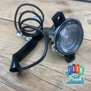 1955-58 Chevrolet Cameo Truck, Rear License Plate Light Assemblies