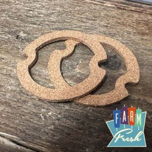 1951-53 GMC Truck Park Light Lens Gaskets, Pair.