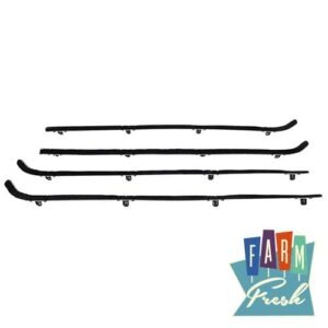 1964-66 Chevrolet / GMC Truck Door Window Anti-Rattle Set