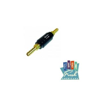 Sytec Motorsport One Way Non-Return Check Valve 10mm Black