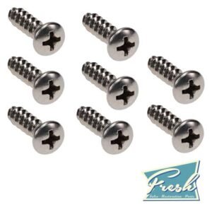 1950 - 1955 Chevrolet / GMC Truck Lower Windlace Retainer Screw Set - Stainless