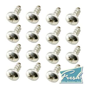 1947 - 1949 Chevrolet / GMC Truck Lower Windlace Retainer Screw Set - Stainless