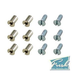 1955 - 1963 Chevrolet / GMC Truck Door Glass Frame Screws and Sleeve