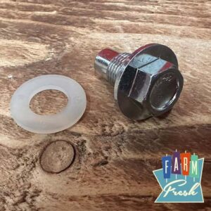 SBC Oil Drain Plug - Pilot Point; Thread Size; 1/2"-20; Head Size: 9/16"