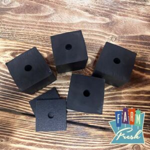 1947 - 1953 Chevrolet / GMC Truck Bed Mounting Block Kit - Rubber