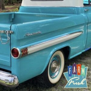 1958-59 Chevrolet / GMC Fleetside Truck - Bed Side Molding Arrow and Chevron Set