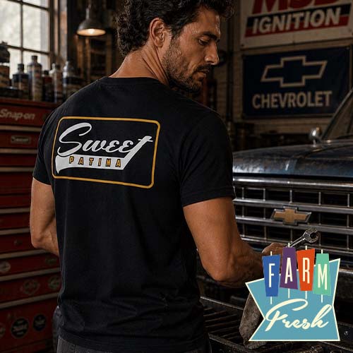 The Sweet Patina Sauce "Classic Script" T-Shirt *LIMITED STOCK - X-Large - Image 2