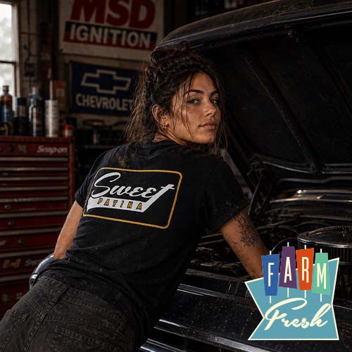 The Sweet Patina Sauce "Classic Script" T-Shirt *LIMITED STOCK - X-Large - Image 4