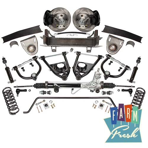 1947-54 Chevrolet / GMC Truck Mustang 2 – IFS Kit with Springs - Corvette Style Spindles