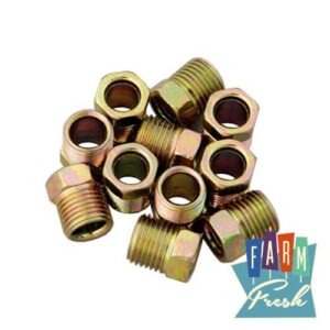 Inverted Flare Tube Nut Fitting - 5/16 in. Tube, 1/2-20 in